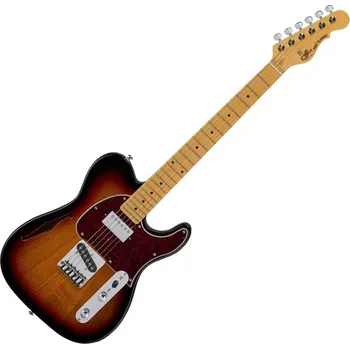 Kytara G&L Bluesboy 3-Tone Sunburst Semiakustická kytara