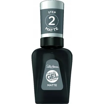 Přípravek na nehty Sally Hansen Miracle Gel Top Coat Matte matný vrchní lak 14.7ml