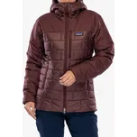Dámská zateplená bunda Patagonia Hi-Loft Nano Puff Hoody s kapucí - dark ruby M