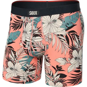 Saxx Vibe Xtra BB Fly Hibiscus Jungle/Coral