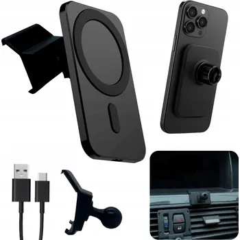 DEDIKOVANÝ DRŽÁK TELEFONU BMW 5 ŘADA 2011-2017 MAGSAFE ADAPTÉR DO KOKPITU