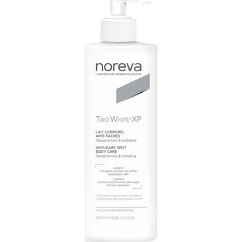 Tělový krém Noreva Trio White XP Anti-Dark Spot Body Care tělové mléko proti pigmentovým skvrnám 400 ml