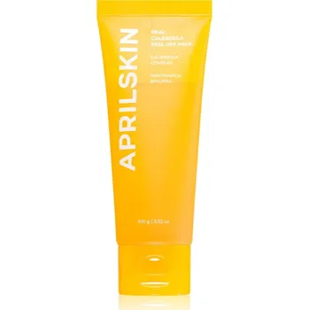 Pleťová maska APRILSKIN Real Calendula Peel Off Pack hloubkově čisticí maska pro rozjasnění a hydrataci 100 g