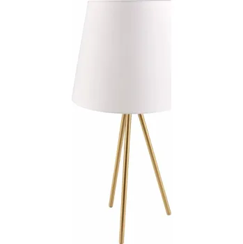 Lampička Stolní lampa Goldlux ELENA bílá, žlutá 20 W