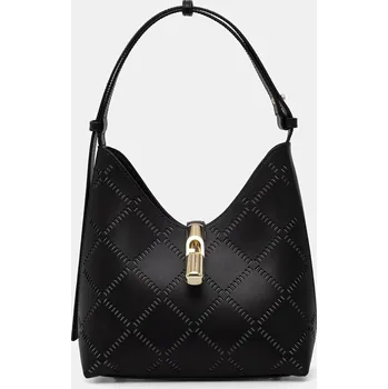 Kabelka Furla taška ženská kožená Goccia S Hobo WB01979.BX3947.O6000 černá 99X, vel. ONE SIZE