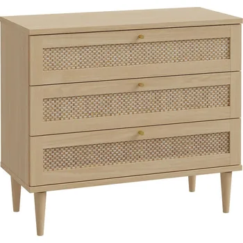 Komoda Komoda Calasetta, barvy dubu, 90,4 cm, 80,1 cm, 41,4 cm