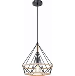 ZÁVĚSNÁ LAMPA GLOBO ULLEU ČERNÁ 69029