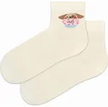 Gatta COTTOLINE JARNÍ PONOŽKY 2-6 LET Barva: off white e04 / wz. 355, Velikost: 24-26