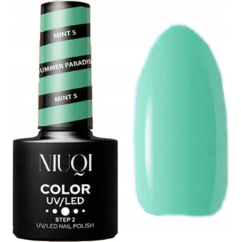 Lak na nehty NIUQI HYBRIDNÍ LAK UV/LED summer máta 5