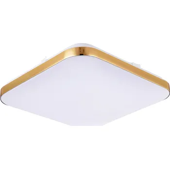 Stropní Svítidlo čtvercový Light Prestige 38 x 38 cm žlutý