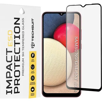 Techsuit - Tvrzené ESD sklo - Samsung Galaxy A03 - černé