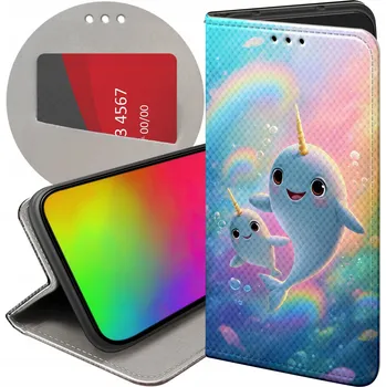 Pouzdro na mobilní telefon Flipové pouzdro Hello Case pro Samsung Galaxy S8, vícebarevné