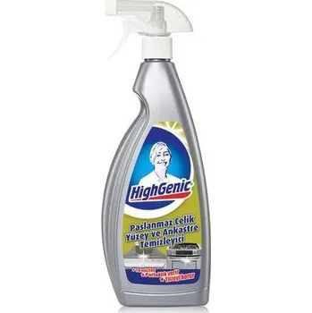 HighGenic – Sprej na čištění povrchů z nerezové oceli 750 ml