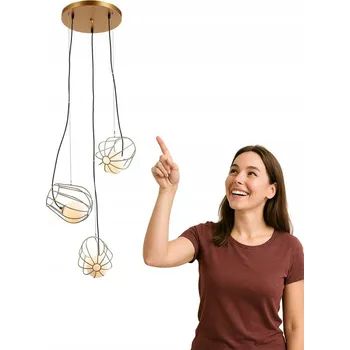 Závěsné svítidlo Italux Melisa 3-bodové světlo G9