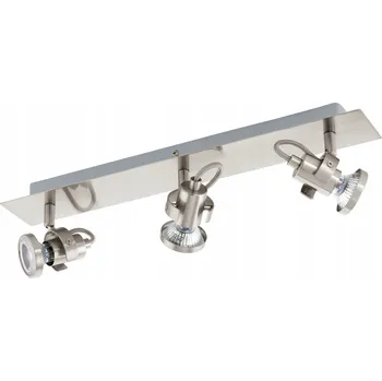 Čtvercový stropní reflektor Eglo šedý