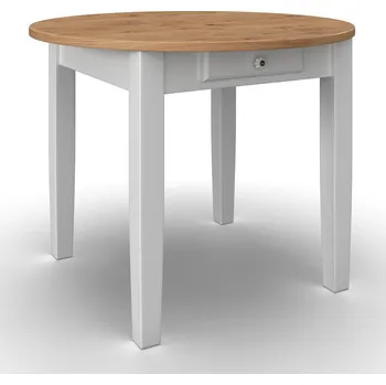 Jídelní stůl Jídelní Stůl Camden 100, bílá, barvy borovice, 79 cm