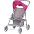 Kočárek pro panenku Chipolino Alice Grey/Pink Linen