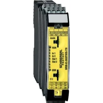 Relé Bezpečnostní relé 2 bezpečnostní kontakty 2 pomocné kontakty, počet kanálů: 2 kanály 24 V