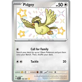 Sběratelská karetní hra Pidgey 196/091 - Paldean Fates