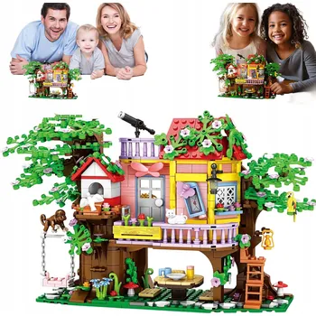 ostatní stavebnice STAVEBNICE DOMEK NA STROMĚ 840DÍLŮ KONSTRUKČNÍ SADA