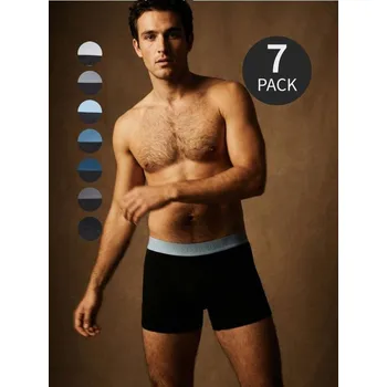 Pánské spodní prádlo Sinsay - Boxerky OEKO-TEX 7 pack - černá - 212GW-99X - 212GW-99X-L