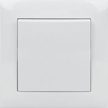 vypínač Schodišťový vypínač s rámečkem bílý, řada NEXT