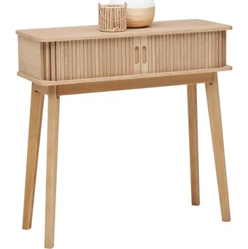 Konferenční stolek Konzolový stolek Skandy dyha/MDF, přírodní barvy, 80 cm, 78 cm, 30 cm