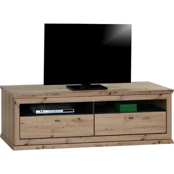 Obývací stěna Komoda POD Televizi Harvey, barvy dubu, 180 cm, 55,4 cm, 50 cm