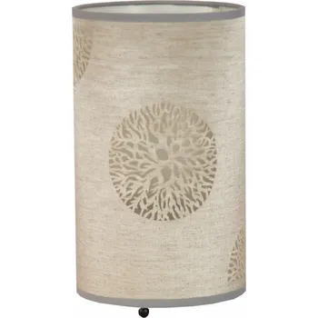 Lampička Stolní lampa Candellux Lighting PERLA béžová 40 W