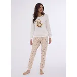 CORNETTE DÁMSKÉ PYŽAMO 671/377 SWEET BEAR DR Barva: ECRU, Velikost: XXL