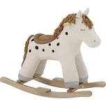 Bloomingville Merlen Rocking Toy, Horse, White, Polyester