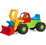 Dětské odrážedlo Bagr zelený - SLEVA 3% s kodem radost25