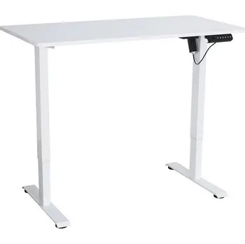 Psací stůl Psací stůl Emil II, bílá, 120 cm, 72-118 cm, 60 cm