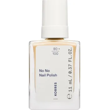 Přípravek na nehty Korres No No Nail Polish pečující lak na nehty odstín 32 Pastel Yellow 11 ml