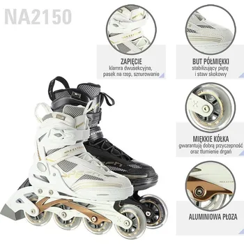 NILS EXTREME Kolečkové brusle NILS Extreme NA2150 černé 43