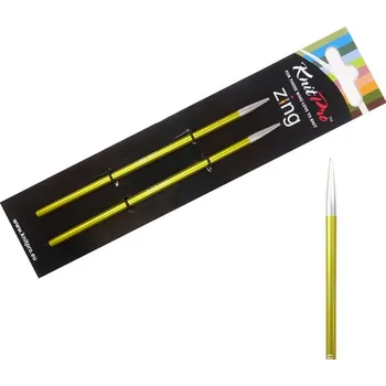 Galanterie KnitPro Zing 47501 výměnné kruhové jehlice 3,5 mm/13 cm