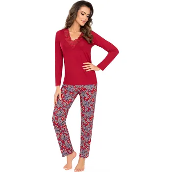 Pánské pyžamo Donna PYŽAMO RITA LONG Velikost: S