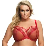 GORSENIA RAJSKÁ PODPRSENKA K496 ČERVENÁ Barva: czerwony, Velikost: 90F