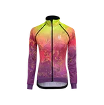 Dámská cyklistická bunda Kalas MOTION Z6 | Membránová bunda | Neon Lava Blend