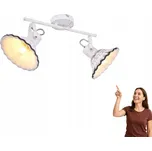 Kulatý Stropní Svítidlo Globo 35 x 17 cm bílá