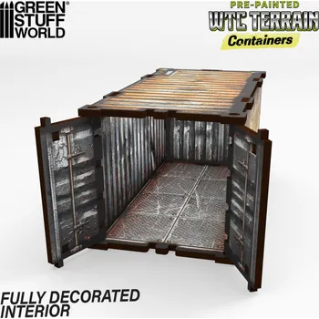 Plastikový model Pre-Painted WTC Container MDF (1 ks)