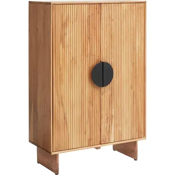 Komoda Vysoká komoda Rosy, akácie, barvy akácie, 80 cm, 120 cm, 38 cm