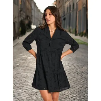 Dámské šaty Sinsay - Mini krajkové šaty - černá - 466BA-99X - 466BA-99X-XXS-1