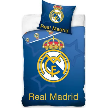 Povlečení Fotbalové Povlečení REAL MADRID Blue Royal