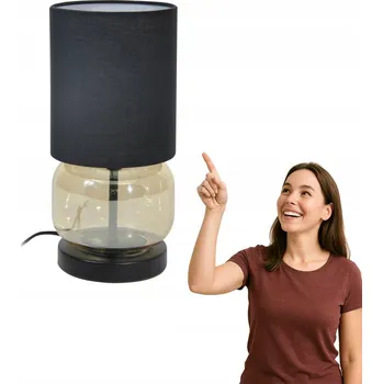 Lampička Stolní lampa Italux Dorme černá 40 W