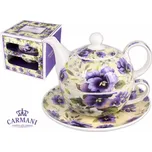 Carmani® Konvička na čaj 450 ml - tea for one - Macešky