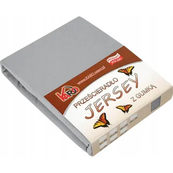 Prostěradlo Prostěradlo jersey s gumou 200x200 šedé 060