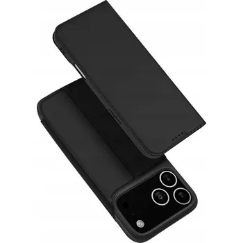 Pouzdro na mobilní telefon Flipové pouzdro Dux Ducis pro Apple iPhone 17 Pro, černé