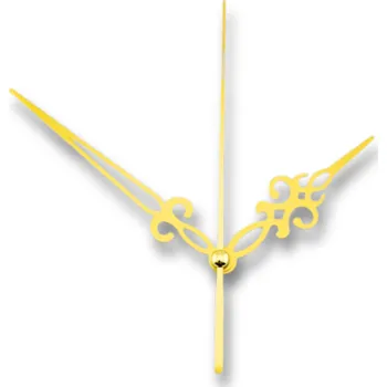 Hodinové ručičky Rustikální 5 s vteřinovkou 95/70 - zlaté