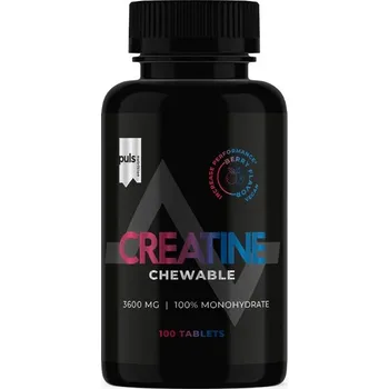 Kreatin PULS Nutrition Creatine Chewable 100 tabs citron